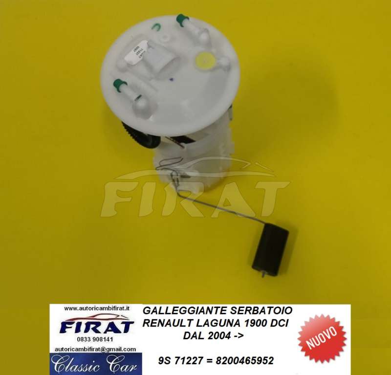 GALLEGGIANTE SERBATOIO RENAULT LAGUNA 1900 DCI 04-> (71227)